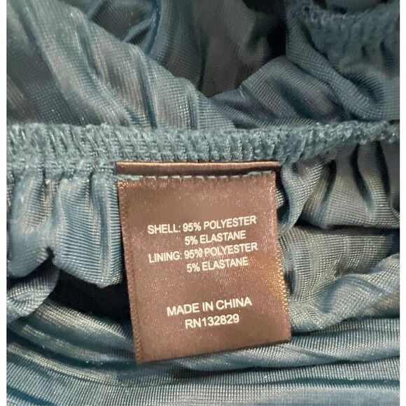 NBD Illusion Mini Dress in Teal Nwt Size Small - Picture 5 of 7